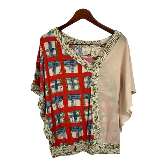 Anthropologie Vanessa Virginia Askew Kimono Boho Blouse, Medium - Picture 1 of 5